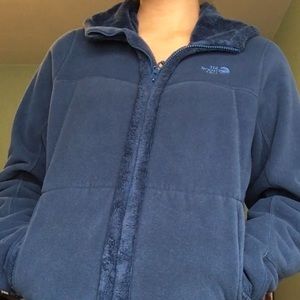 The North Face Fuzzy Blue Jacket